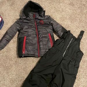 IXtreme outfitters sz 8 ski coat and bibs